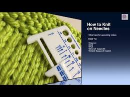Check out the harmony guides: Make A Swatch Knit A Gauge Swatch Or Measure Knitting Gauge Cc Youtube