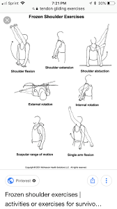 Pin By Christine Zook On Shoulder Rom Frozen Shoulder Exercises Shoulder Workout Frozen Shoulder