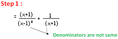 As we have done previously, we will do one example of adding numerical fractions first. Adding And Subtracting Rational Expressions
