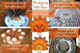 Happy thanksgiving set with different vector elements vegetables pumpkins pie honey jars couple tea turkey plate hat and leaves autumn vector collection. Thanksgiving Table Crafts And More Craft Room Time