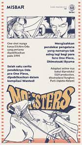 Mengintip Monsters, Manga Pendek Eiichiro Oda Sebelum One Piece