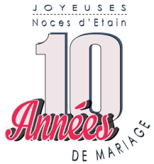 Cadeau de mariage entre époux. 10 Ans De Mariage Noces D Etain Symbole Idees Cadeaux Nosanneesdemariage Fr
