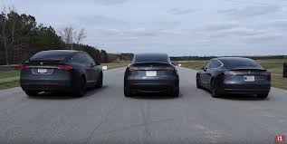 See just how different it is to model x in this side by side comparison. Tesla Model Y Goes Up Against Model 3 And Model X In 1 4 Mile Race Drive Tesla Canada