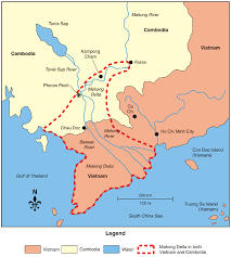 Maybe you would like to learn more about one of these? Borders Of The Mekong Delta In Vietnam And Cambodia Map Created By Mic Download Scientific Diagram