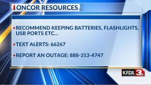 Get status information for devices & tips on troubleshooting. Oncor Prepares For Possible Power Outages During Winter Weather