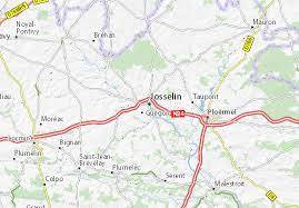 Much later josslein became a stronghold of the house of rohan. Michelin Josselin Map Viamichelin