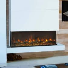 The flame in electric fireplaces is created by led lights and a mirror element that rolls and reflects the light. Levico 90 3d Electric Fireplace With Led Lights From Xaralyn