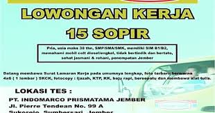 Pranatal mengatakan sopir truk trailer ditangkap oleh personel polres ngawi. Lowongan Kerja Supir Terbaru Blog Informasi