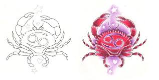Cancer is one the stellazzio coins collected by queen stella. Crab Cancers Sign Tattoo Cancer Sign Tattoos Cancer Zodiac Tattoo Horoscope Tattoos