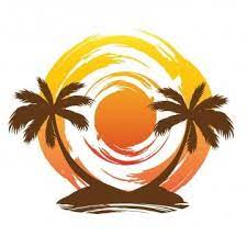 Beach Sunset Palm Tree Logo Beach Clipart Logo Icons Tree Icons Png And Vector With Transparent Background For Free Download In 2021 Tree Icon Beach Clipart Palm Tree Vector