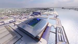 Everton football club this evening revealed the long awaited designs for its new waterfront stadium. Everton S Bramley Moore Dock Stadium Designs Youtube