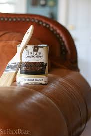 How To Paint Leather Furniture Dye Leather Chair Couch Painting Leather Paint Leather Couch Leather Furniture