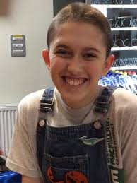 Fundraiser Lola raises £1,200 with charity head shave — Highfelds