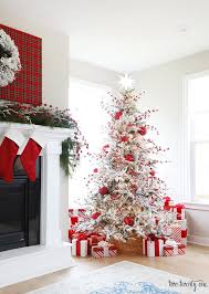 Maybe you would like to learn more about one of these? Red And White Christmas Tree Decorating Ideas