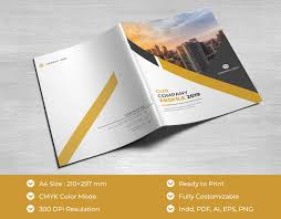 It's a simplest visual representation of your business, and simple is good here. Company Profile Brochure On Behance