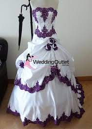 Scarlett Purple And White Wedding Dress Weddingoutlet Co Nz Wedding Outlet Wedding Wholesale Wedding Dresses Purple Wedding Dress Wedding Dresses Taffeta