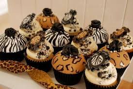 Glamorous Hand Painted Animal Print Cupcakes Animal Print Cupcakes Leopard Print Cupcakes Animal Print Birthday
