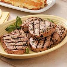 Basil Tuna Steaks Recipe Tuna Steak Recipes Grilled Tuna Recipes