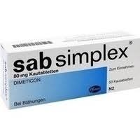 Sab Simplex Chewable Tablets 50 Pcs Stomach Intestine Homoempatia Versandapotheke