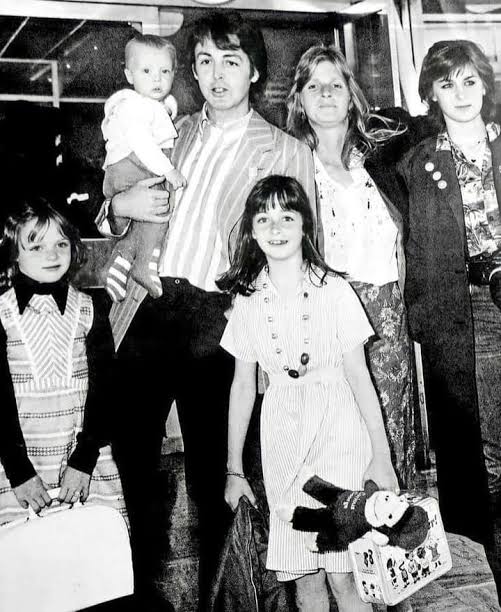 Paul McCartney and family , 1978
