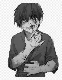 Discover and share featured sad anime boy gifs on gfycat. Anime Animeboy Sad Pain Edgy Gore Scary Idk Emo Depressed Sad Anime Boy Hd Png Download 770x1025 Png Dlf Pt