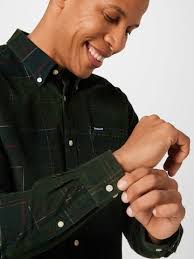 Barbour Regular fit Cămașă 'Blair' pe Verde Închis