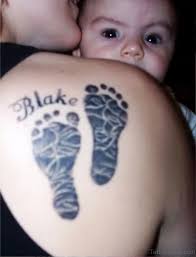 This tattoo includes a printable full size color reference, and exact matching stencil. 56 Cute Baby Footprint Tattoos On Shoulder