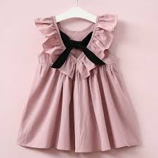 Girl Fly Sleeve Girls Bow Dress Needtobuy Co Free Shipping Vestido De Criancas Vestidos Para Criancas Pequenas Fashion Kids
