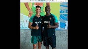 Jonathan david edwards, cbe (born 10 may 1966) is a british former triple jumper.he is an olympic, world, commonwealth and european champion, and has held the world record in the event since 1995. Francis Obikwelu Trains Cristiano Ronaldo On Track Youtube