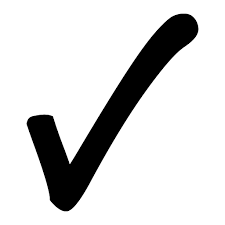 Black Check Mark 7 Icon Free Black Check Mark Icons Icon Check Icon Book Logo