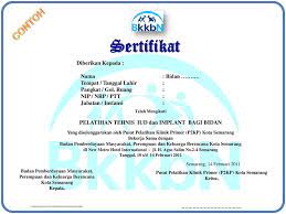 Check spelling or type a new query. Sertifikat Contoh Diberikan Kepada Nama Dr Ppt Download