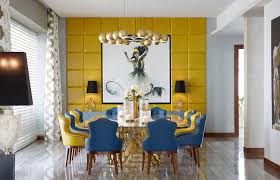 Sunny yellow accessories in this room make the pale blue walls feel fresh and inviting. 34 Dining Room Ideas To Suit Every Style Loveproperty Com