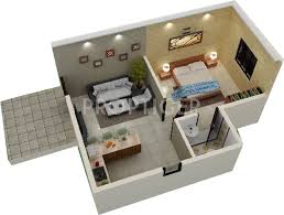Can work as tiny primary residences, these super cute house designs can also be used as auxiliary units. 400 Sq Ft 1 Bhk Floor Plan Image Rosetta Stone Infra Honey Hills Villa Available For Sale Proptiger Com