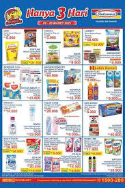 Katalog promo indomaret terbaru hanya 5 hari jangan lewatkan penawaran spesial dari indomaret hanya di akhir pekan ini mulai hari jum'at sampai dengan selasa. Promo Jsm Indomaret 26 28 Maret 2021 Diskonan Weekend
