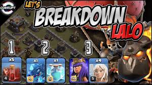 Submitted 1 year ago by looking for advice on how to brew and execute a th10 lavaloon attack, been looking through youtube videos but. Full Breakdown Of Th11 Lavaloon How To Use Th11 Lalo Clash Of Clans By Corruptyt Clash Champs