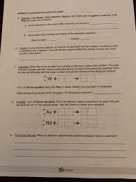 Chemquest 9 average atomic mass key information: Solved Explorelearning Date Name Student Exploration Chegg Com