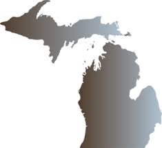 Michigan Outline With Great Lakes Clip Art Outline Art Michigan Outline Clip Art