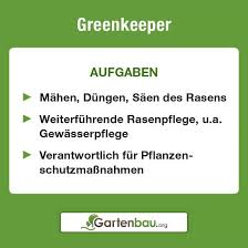 Was Macht Ein Greenkeeper Aufgaben Pflege Ausbildung Anlage