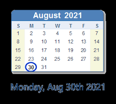 Great offer for your next stay. August 2021 Calendar With Holidays United States