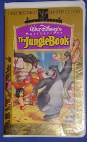 Walt Disney The Jungle Book Fully Restored 30th Anniversary Limited Edition Vhs Jungle Book Vhs 30th Anniversary