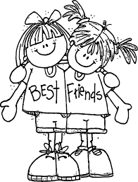 The best best friend coloring pages for girls.supercoloring.com is a very enjoyable for all ages: Best Friend Coloring Pages To Download And Print For Free