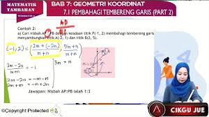 Koordinat kutub juga bisa digunakan untuk membuktikan rumus identitas trigonometri. Topik 07 Geometri Koordinat Jom Tuisyen