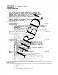 resume objective examples