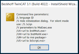 Check spelling or type a new query. Is There A Flag To Create A Silent Installer Config For Twincat 3 Super User