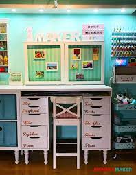 Update, i moved the piano out and made a crafting table and vinyl work station. The Best Ikea Craft Room Tables And Desks Ideas Jennifer Maker