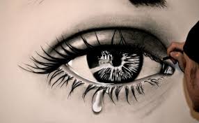Image of eye with tear drawing at getdrawings com free for personal. How To Draw A Crying Eye Cute766