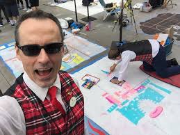 Tales of the Flowers: 2019 Pasadena Chalk Festival