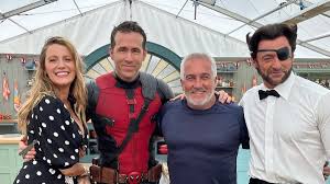 Paul Hollywood sends fans wild as he teases Deadpool special of Bake Off  with Ryan Reynolds, Blake Lively and Hugh Jackman by sharing throwback snap  of A-list stars in the iconic tent |
