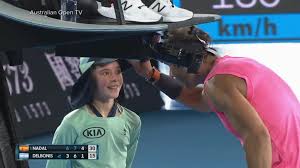 The rafa nadal foundation promotes personal and social integration and development of children and young through at the rafa nadal foundation center i feel accompanied and loved. Rafael Nadal Apologizes After Hitting Girl With Ball Video Abc News
