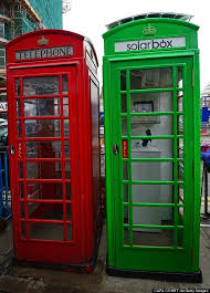 Every corner you turn, you will find something new or interesting or captivating. London S Famous Red Phone Booths Are Going Green Red Phone Booth London Phone Booth Telephone Box